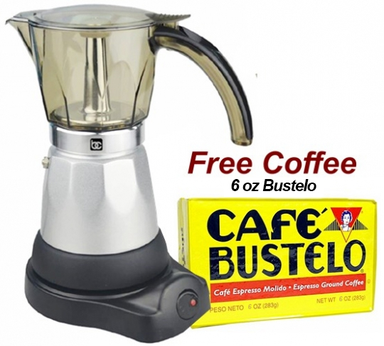 Bene Casa Electric Coffee Maker Cordless 6 Cups Free Coffee